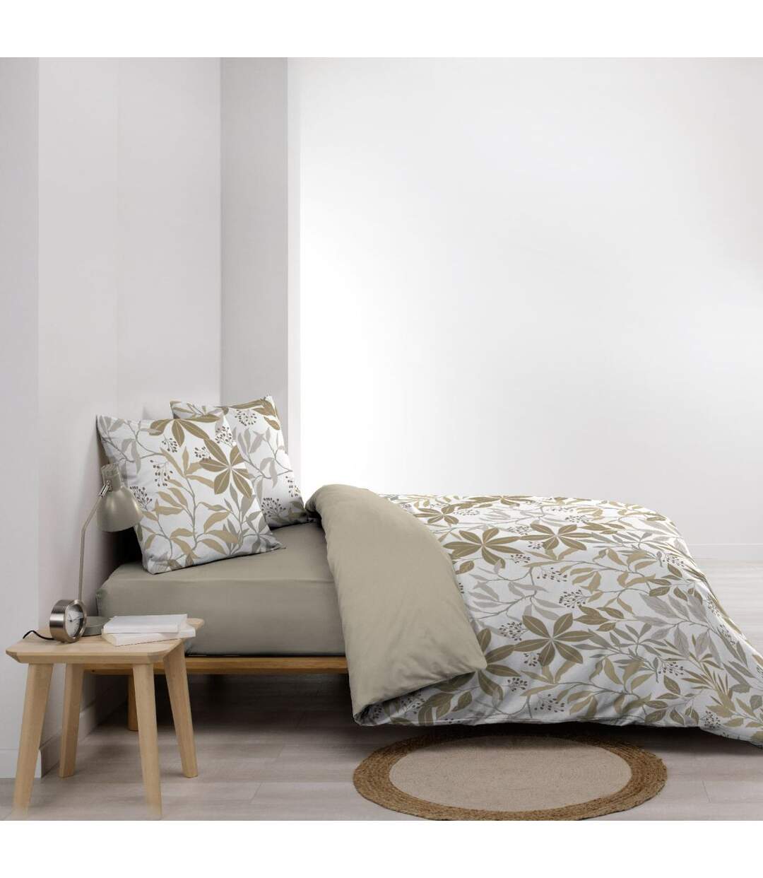 Parure de Lit 3 Pièces Voltine 240x220cm Miel-3