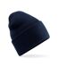 Beechfield Unisex Adult Original Turned Up Cuff Beanie (French Navy)