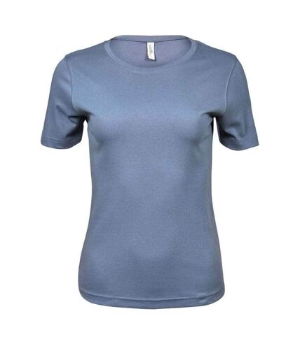 T-shirt interlock femme gris bleu foncé Tee Jays Tee Jays