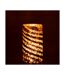 Vase Design en Verre Lignes 26cm Argent-3