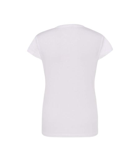 T-shirt Premium Femme Blanc JHK