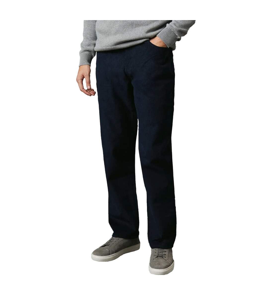 Pantalon homme bleu marine Maine-1