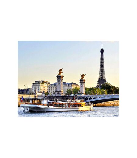 Paris en duo : sommet de la tour Eiffel et croisière sur la Seine pour 2 - SMARTBOX - Coffret Cadeau Sport & Aventure