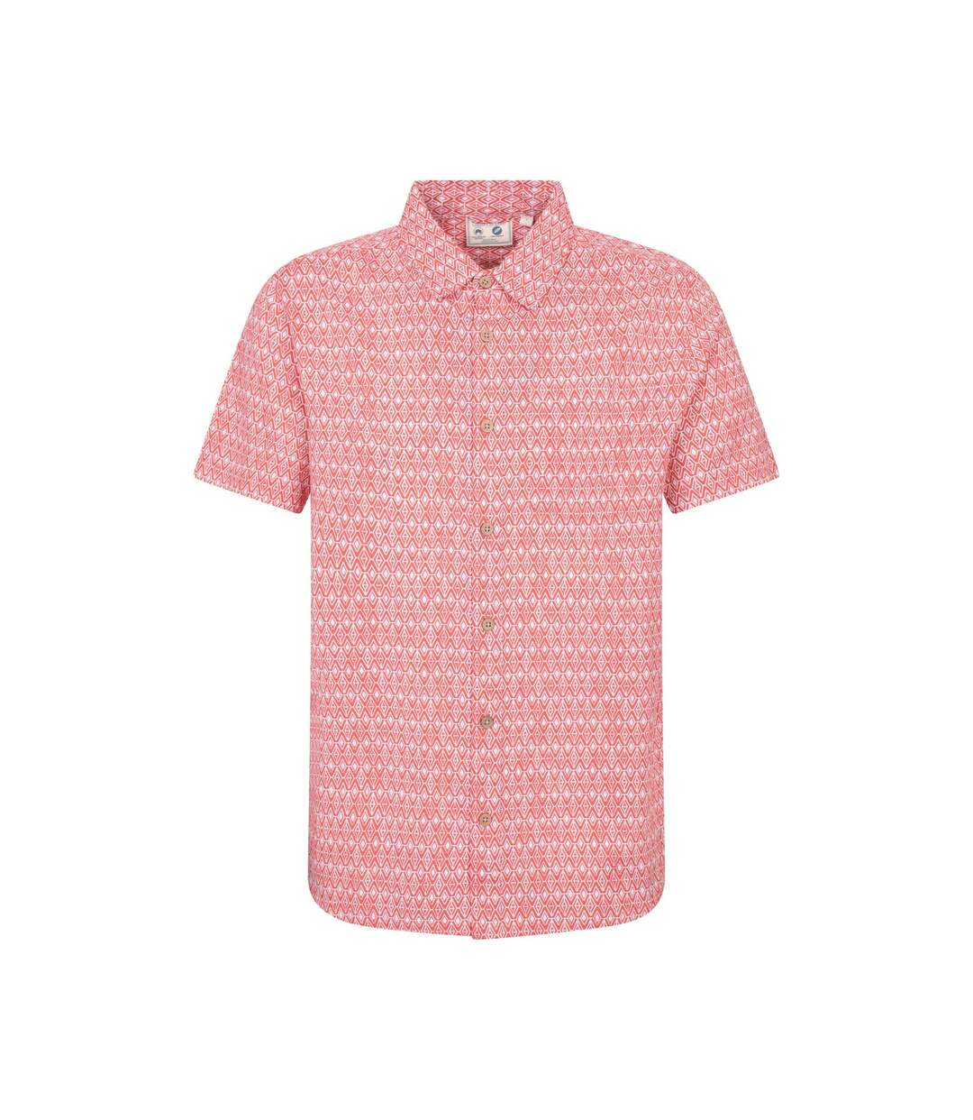 Chemise Preston Homme Rouge Corail Vif Mountain Warehouse-1