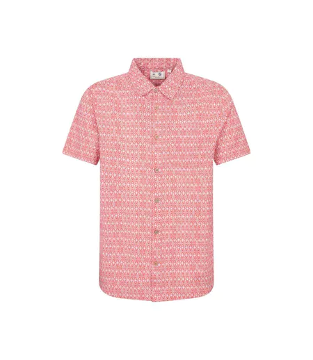 Chemise Preston Homme Rouge Corail Vif Mountain Warehouse