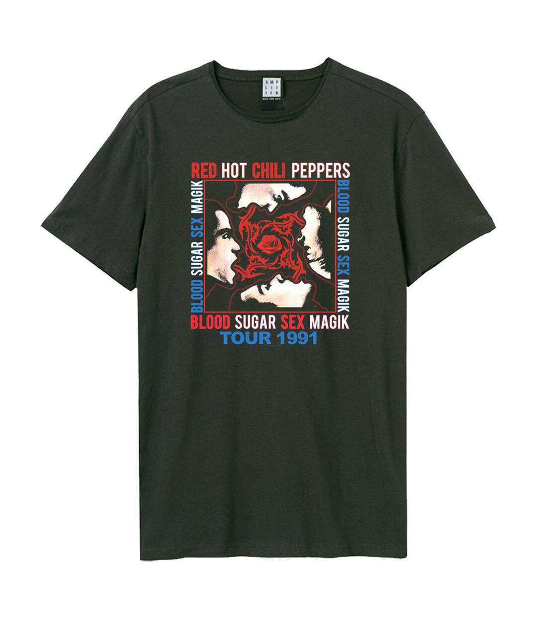 T-shirt Tour Adulte Charbon Amplified-1