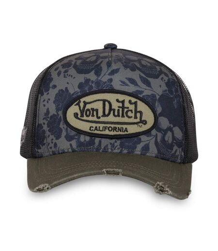 Casquette trucker avec filet Print Skull Vondutch