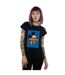 Disney T-shirt en coton Mickey Mouse 90s Flash - Femmes/Dames (Noir) - UTBI32079-2
