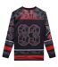 Unisex Adult Slayer Hockey Jersey Black Amplified-2