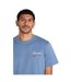 T-shirt Motif/style Graphique Chase Homme Bleu Animal-4