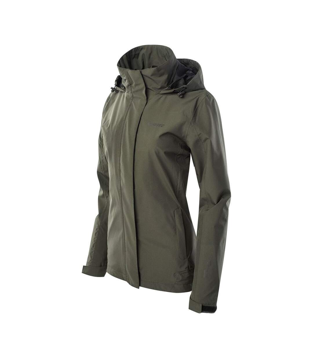 Veste harriet femme vert kaki foncé / noir Hi-Tec-3