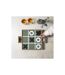 Jeu Morpion Tic Tac Toe 30cm Naturel-5