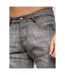Crosshatch Mens Winston MVE Denim Shorts (Dark Grey) - UTBG675