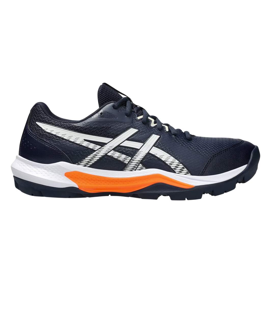Baskets Motif/style Imprimé Graphique Peak Femme Bleu Nuit Crème Asics-1