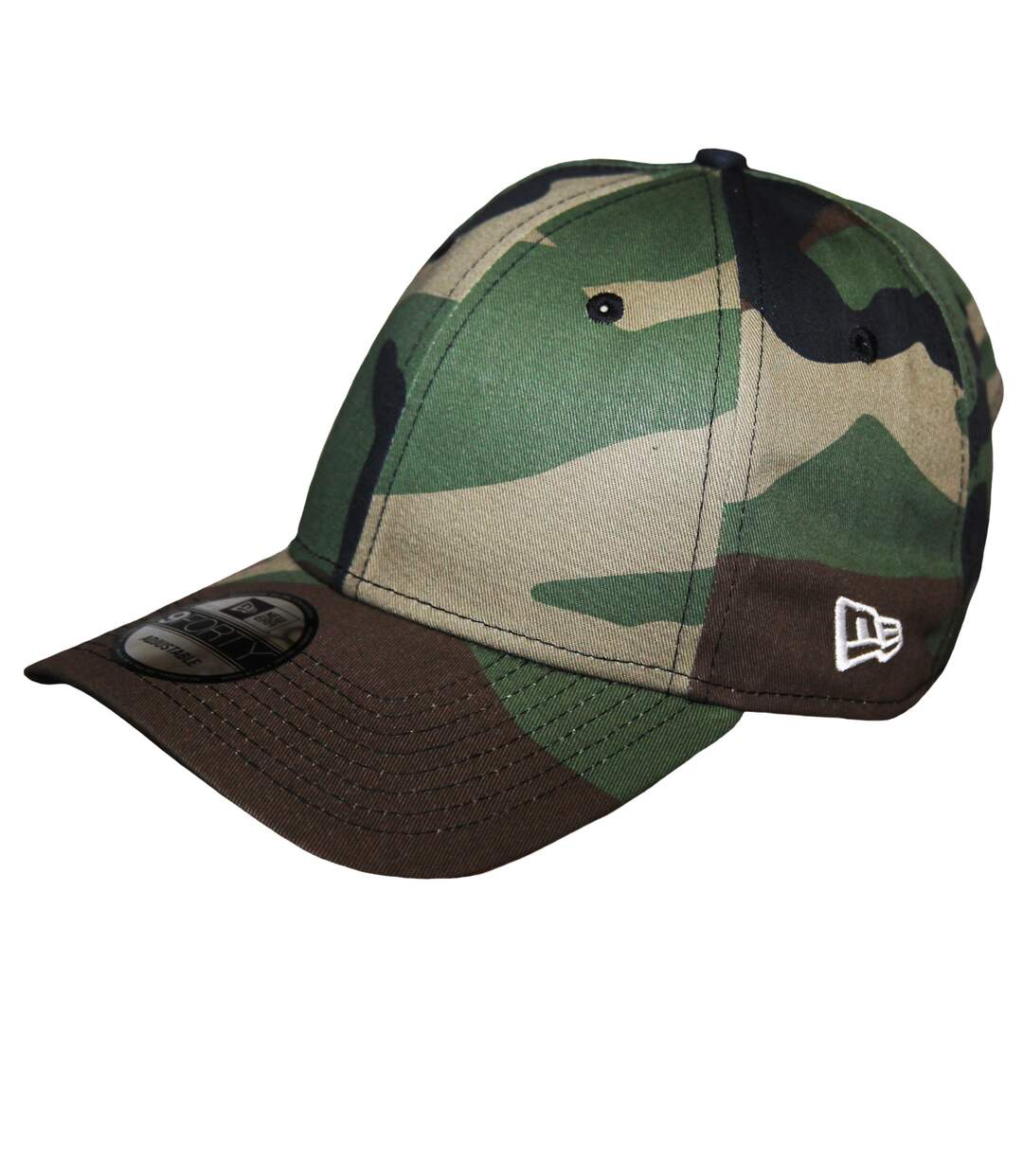 Unisex adult 9forty cap woodland green camo New Era-1