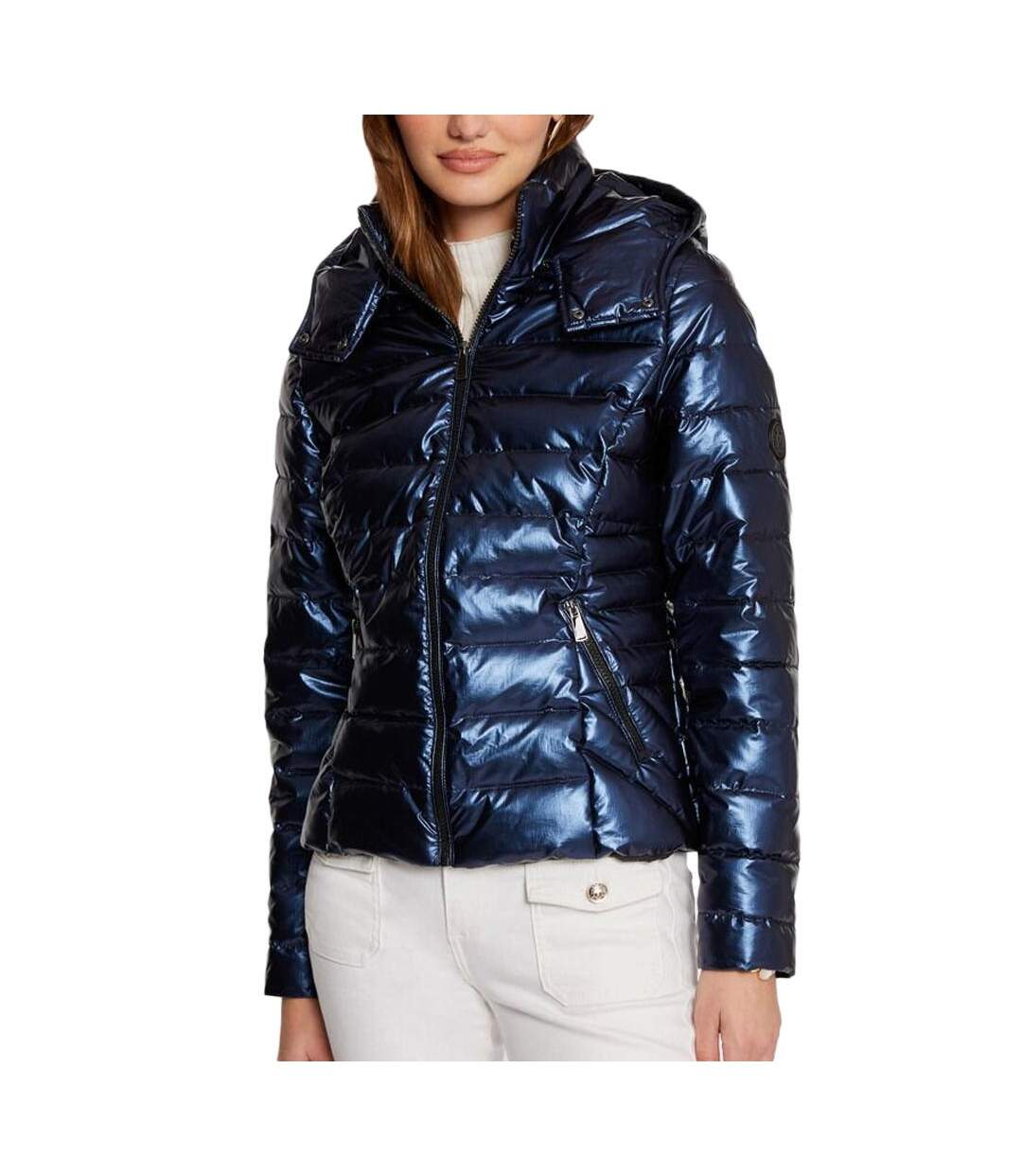 Doudoune Bleu Femme Morgan GELOLA - 38-1