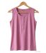 Débardeur femme DALTON4 MAYFLOWER – Top col tunisien en coton flammé pour une fraîcheur absolue-2