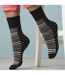 24 Pairs Ladies Cotton Rich Everyday Socks Gentle Grip Soft Top Comfort Socks-5