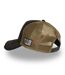 Casquette trucker avec filet souple effet bamboo avec print Crew Vondutch-5
