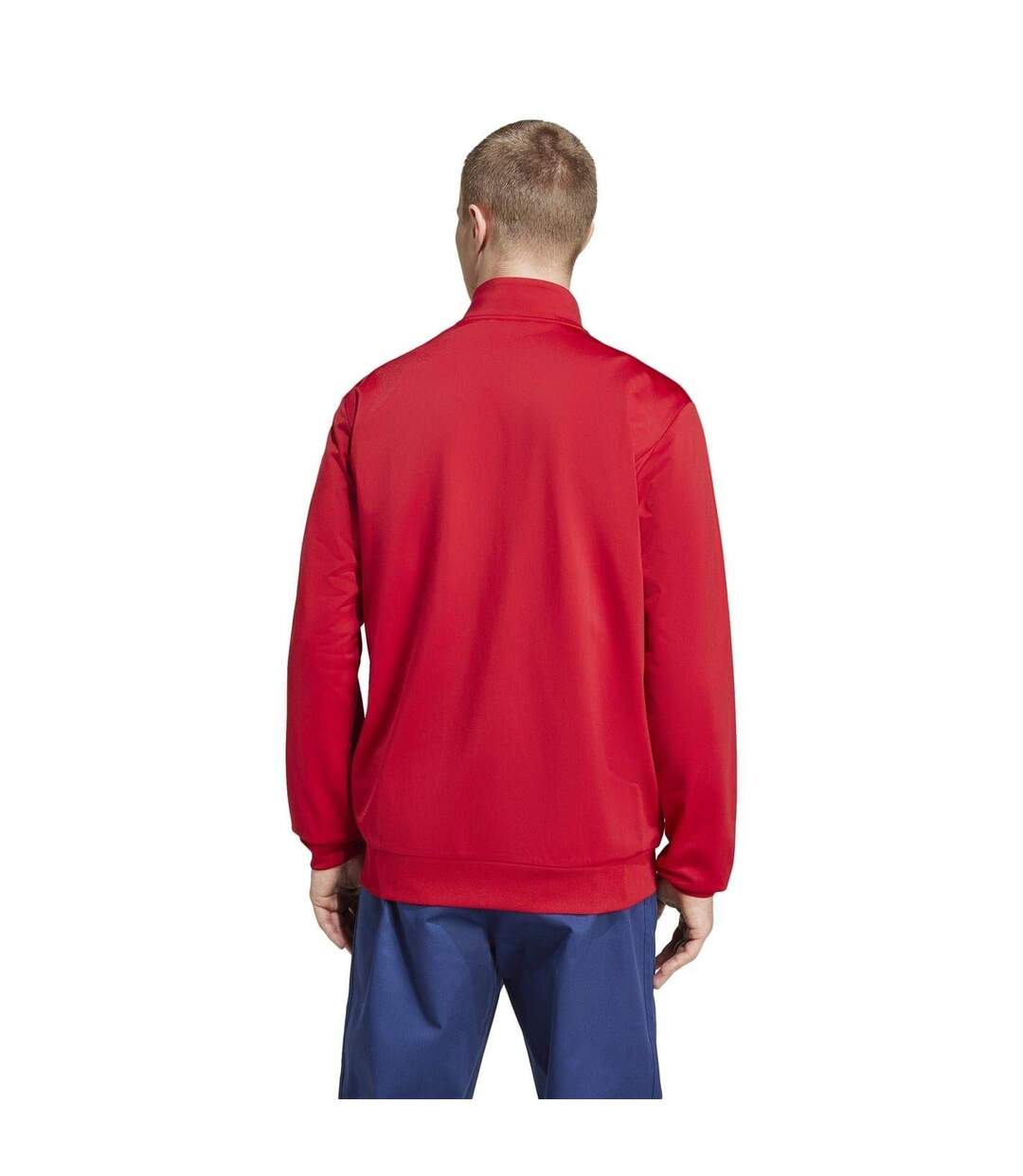 Haut De Survêtement Motif/style Fc Bayern Munich 2024/2025 Homme Rouge Adidas-3
