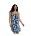 Robe sofia femme bleu Animal