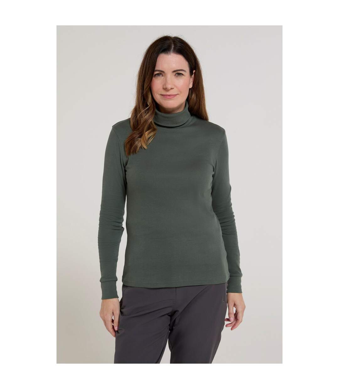 Haut Meribel Femme Vert Kaki Mountain Warehouse-1