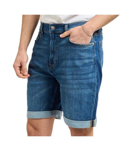 Short en jean bleu homme calvin klein jeans hampton