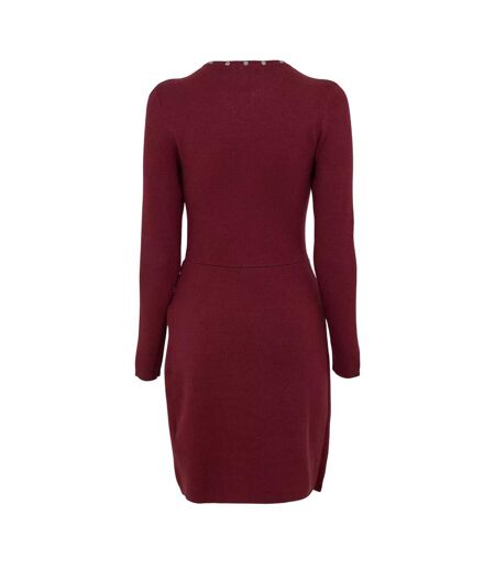 Robe Droite Sammie Femme Bordeaux Never Fully Dressed