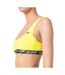 Haut de maillot de bain Jaune Femme Nike Banded Bottom - L