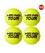Balles de tennis tour taille unique jaune Head-1