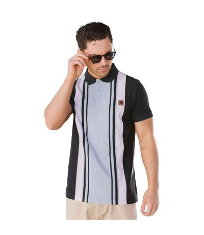 Mens Ss25 Classic Polo Shirt Navy Lambretta