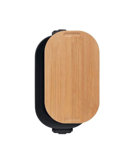 Lekker pp plastic 700ml lunch box one size black MidOcean