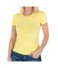 T-Shirt Jaune Femme Pepe Jeans New Virginia