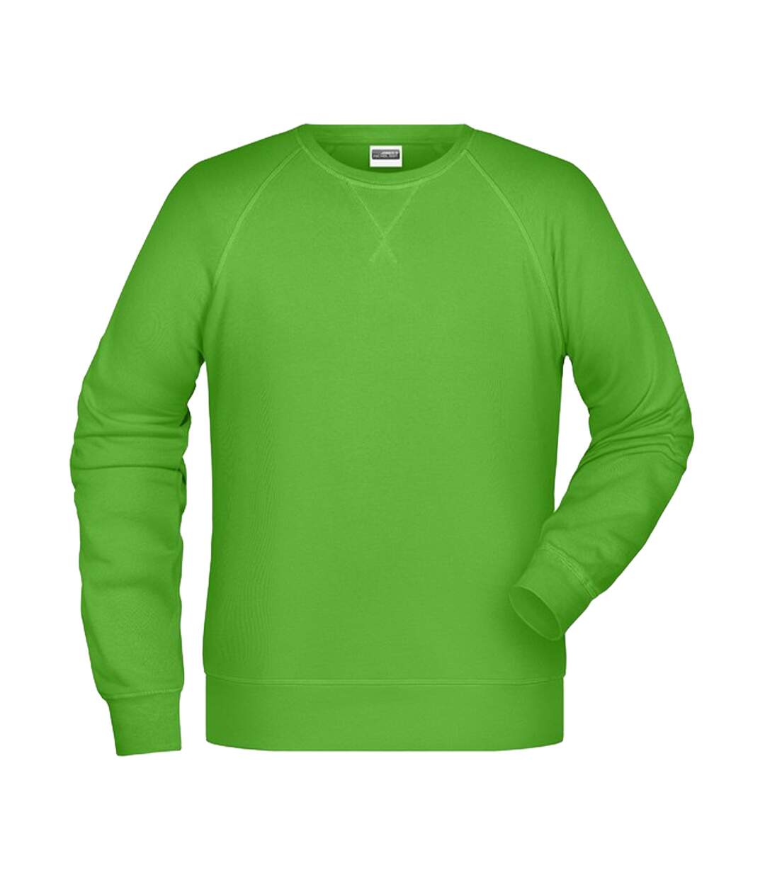 Sweat Homme Vert Citron James And Nicholson-1