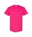 Gildan – Lot de 5 T-shirts manches courtes - Hommes (Magenta) - UTBC4807