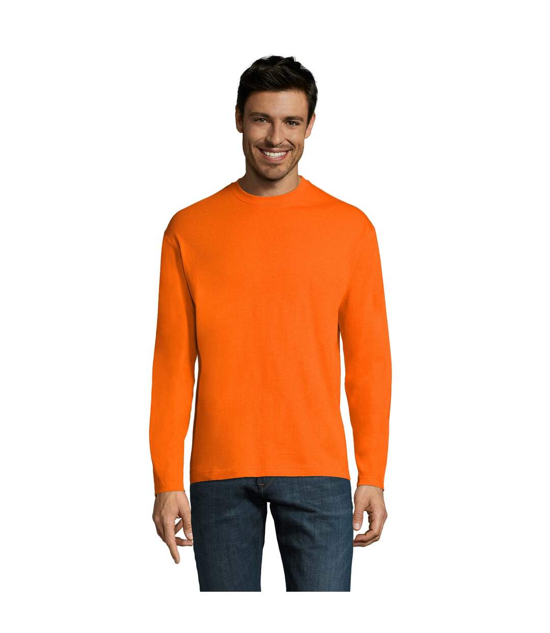 T-shirt Monarch Homme Orange SOLS-1