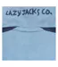 Sweat Motif/style Panneau Contrasté Homme Bleu Ardoise Lazy Jacks-4