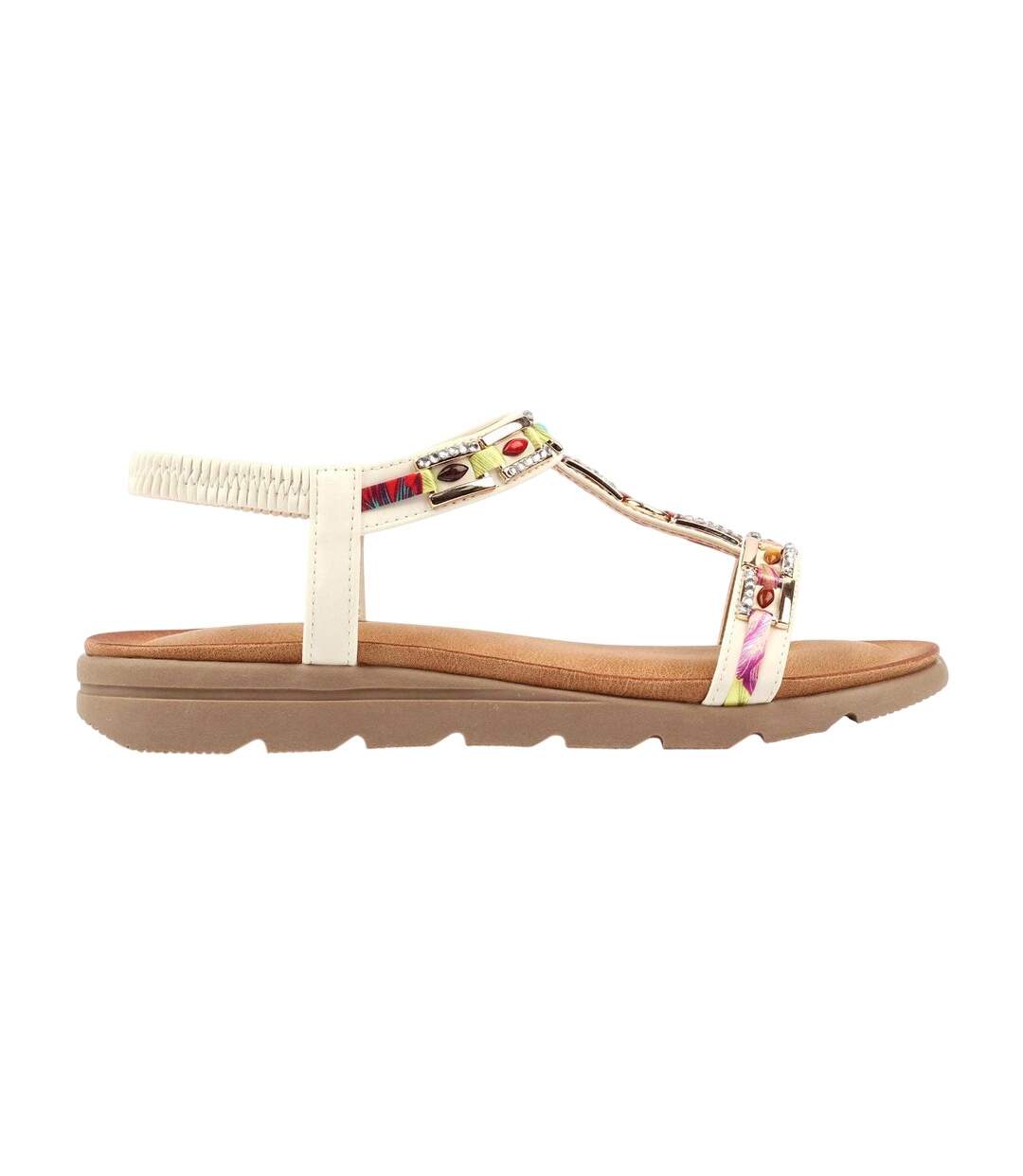 Sandales Drift Femme Blanc Lunar-2