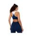 Brassière De Sport Motif/style Ombré Femme Bleu Marine Blanc USA Pro-3