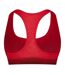 Womens/ladies Logo Cotton Blend Bralette Rouge Calvin Klein-2