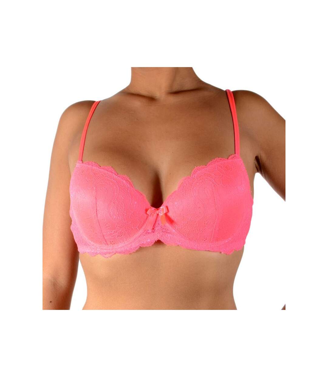 Soutien Gorge Valège Rosa Lait Fraise-1