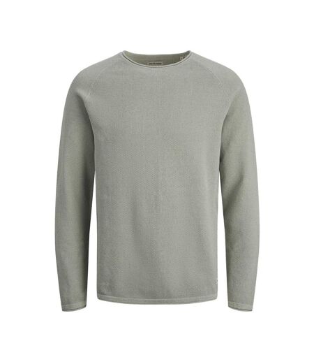 Pull vert homme jack & jones knit crew - l
