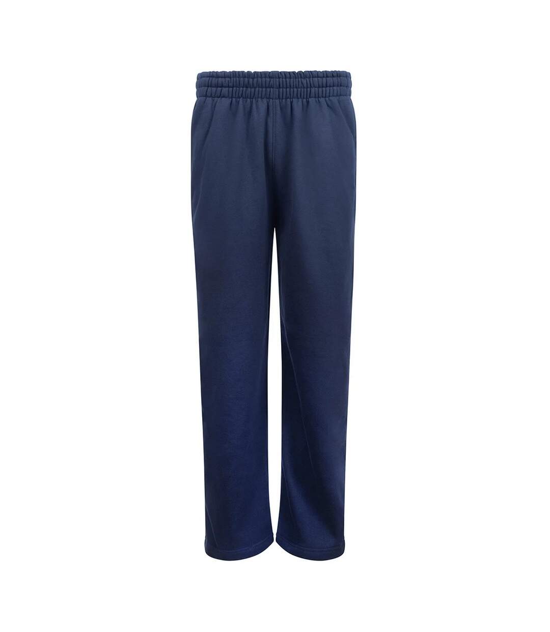 Unisex Adult Signature Heavyweight Jogging Bottoms New French Navy Awdis-1