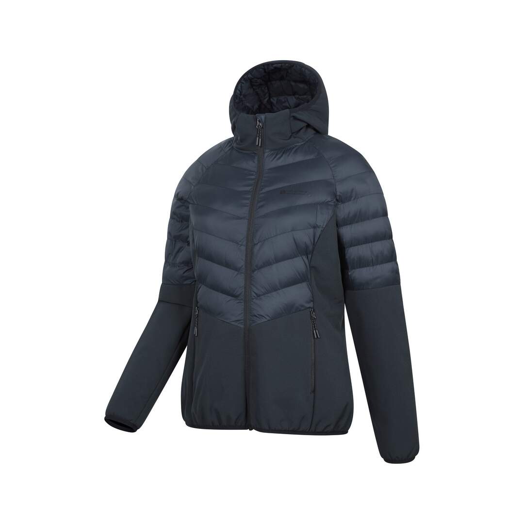 Doudoune softshell agile femme noir Mountain Warehouse-4