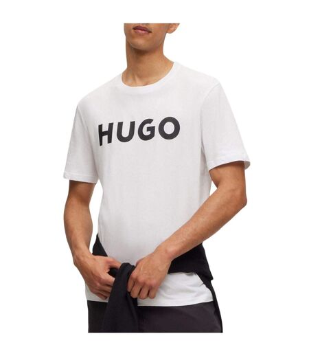 T-shirt Dulivio Homme Blanc Hugo