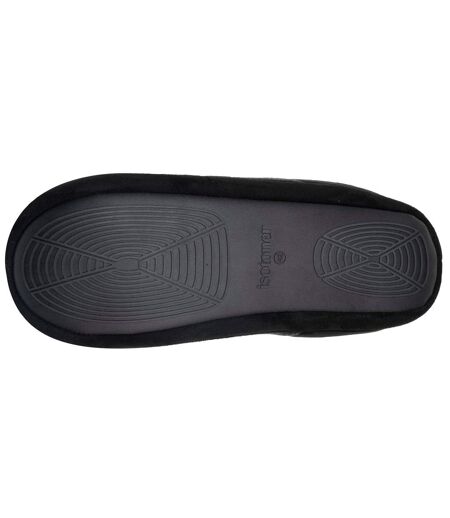 Isotoner Chaussons extra-light Mules homme polaire - semelle gomme ultra souple