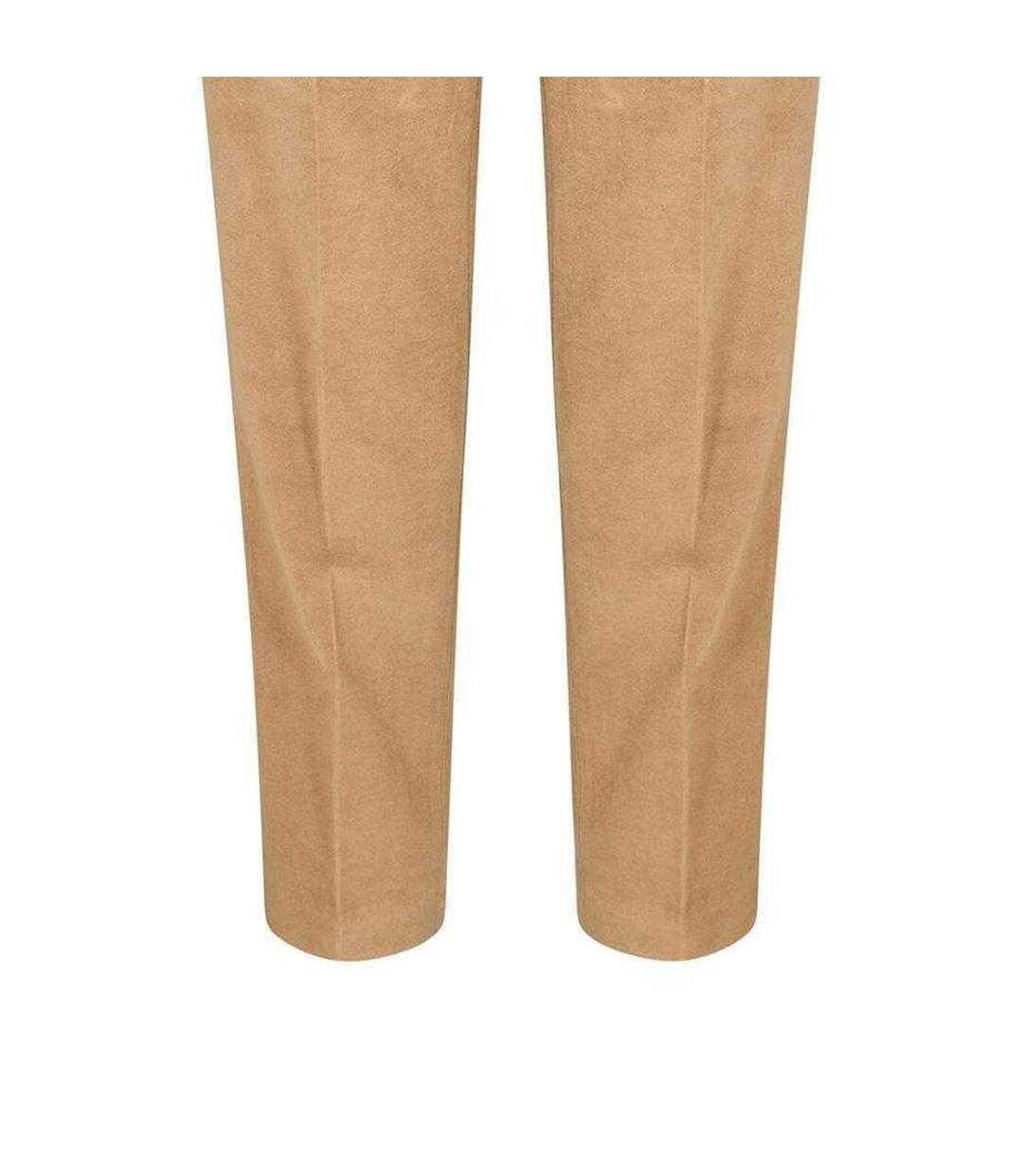 Mens Peter Straight Leg Trousers Beige Boss-3