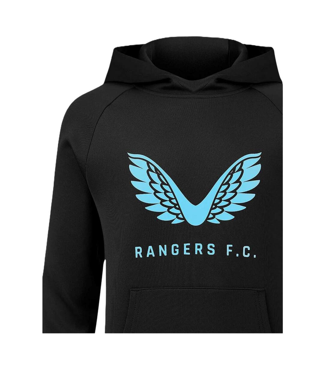 Mens Rangers Fc Hoodie Black Castore-3