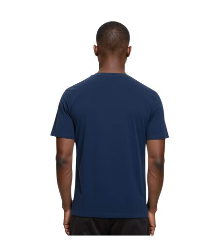 Mens Varsity Circle Batwing Logo Crew Neck T-shirt Navy Blue Levis