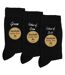 3 Pairs Mens Wedding Socks for Father of the Groom & Bride | Wedding Gift-2